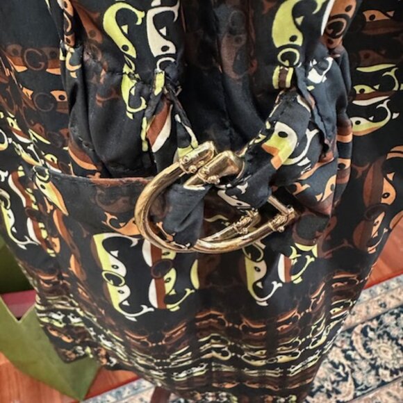 Gucci Vibrant Printed Coat Size 42 - Picture 9 of 13